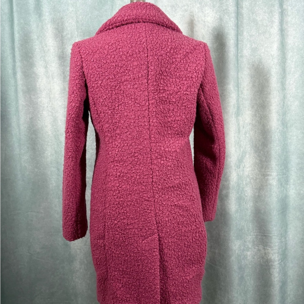 Sam Edelman Raspberry Teddy Style Coat - Picture 4 of 8